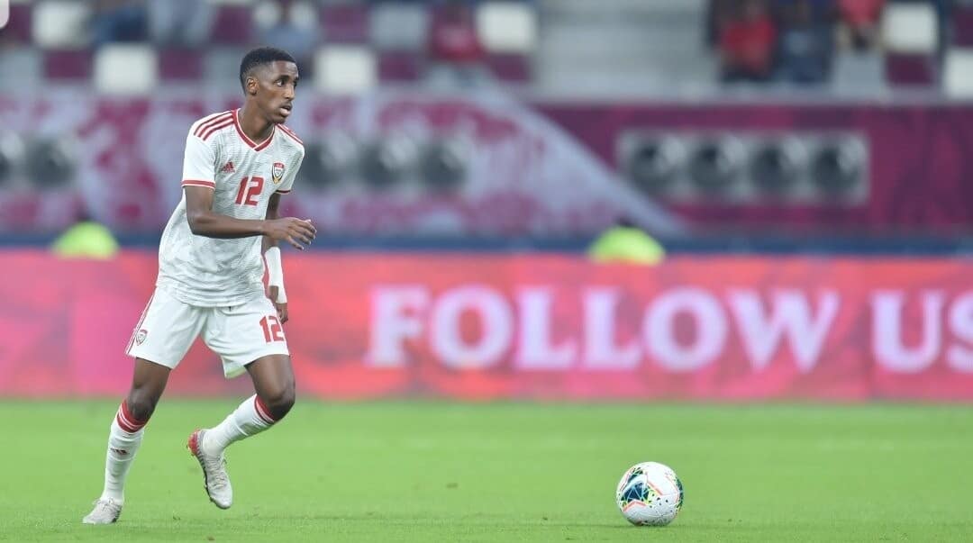 خليفة الحمادي لاعب الإمارات