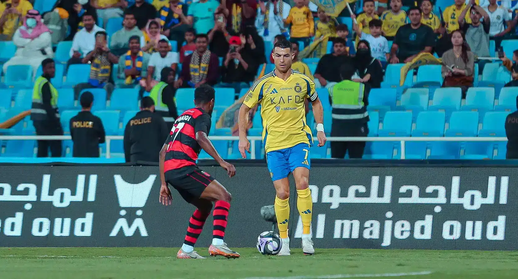 تشكيل النصر ضد الرائد بالجولة 18 في الدوري السعودي