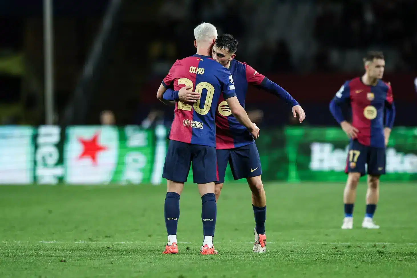 داني أولمو - بيدري - برشلونة (المصدر:Gettyimages)