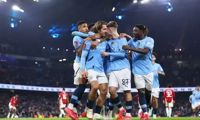 جريمي دوكو - جاك جريليش - مانشستر سيتي (المصدر:Gettyimages)