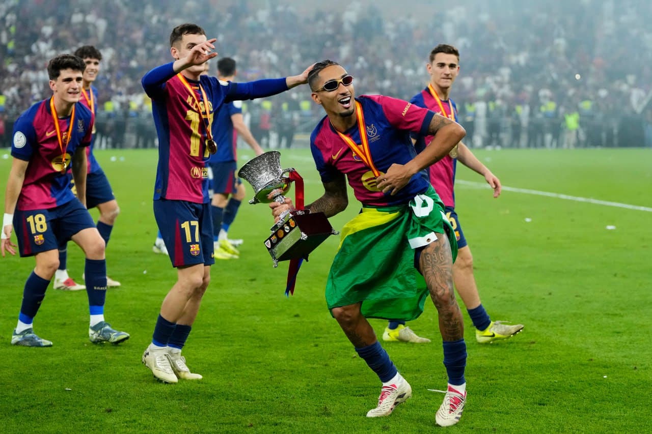 رافينيا - جافي - كاسادو - برشلونة - المصدر (Getty images)