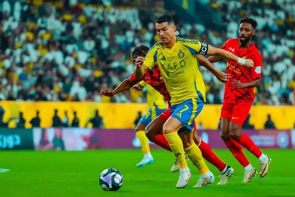 معلومات عن مباراة النصر ضد الرياض في الدوري السعودي