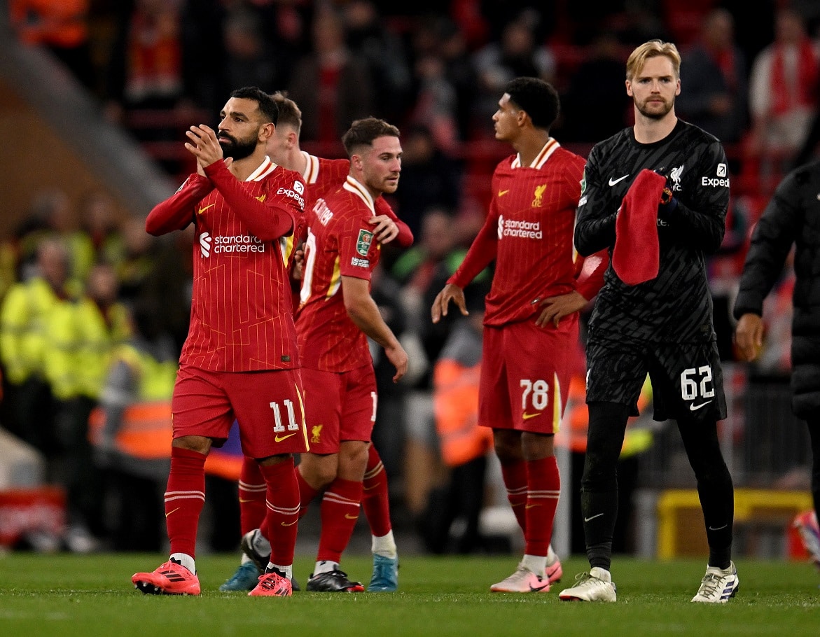 محمد صلاح - مباراة ليفربول القادمة (المصدر:Gettyimages)