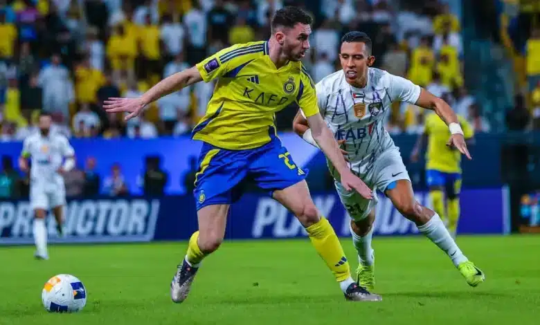 تشكيل النصر ضد الوحدة بالجولة 22 في الدوري السعودي