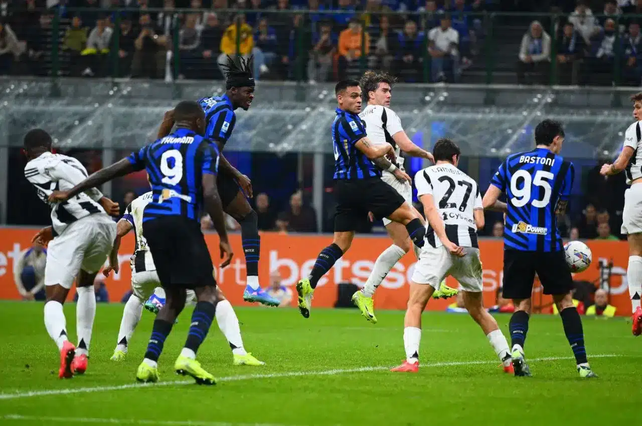 جدول ترتيب الدوري الإيطالي - إنتر ميلان ويوفنتوس
