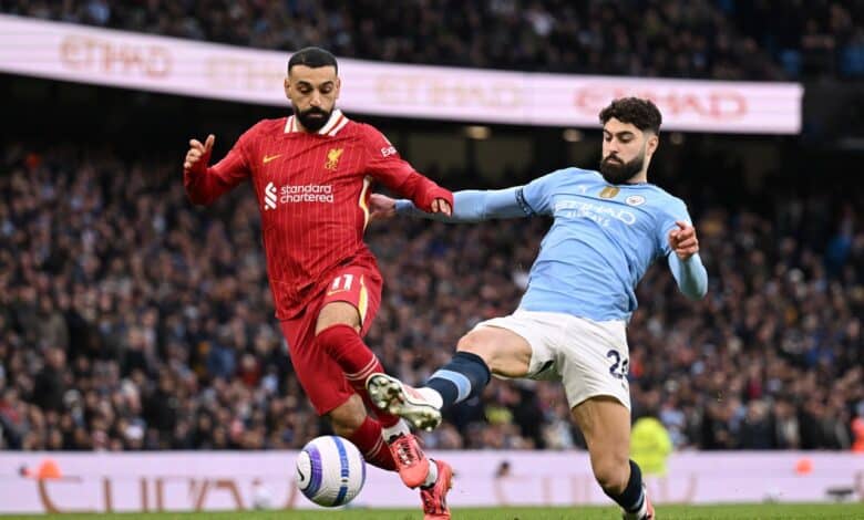 ليفربول ضد مانشستر سيتي - محمد صلاح
