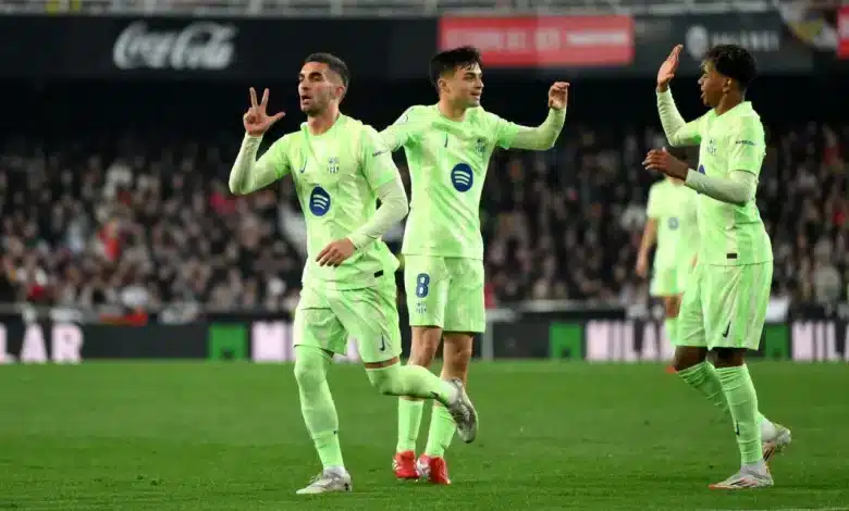 تشكيل برشلونة ضد إشبيلية بالجولة 23 في الدوري الإسباني