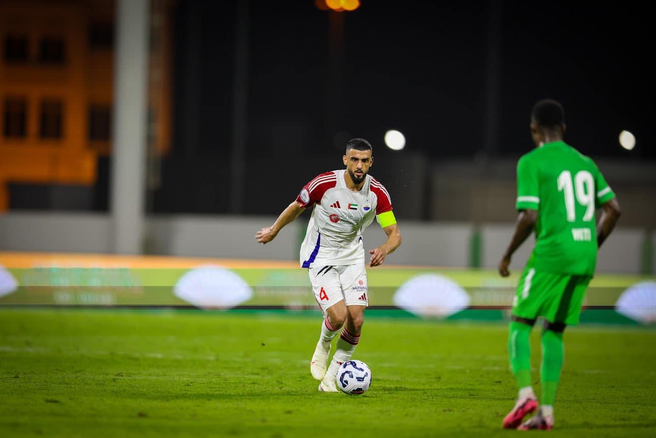 شاهين عبدالرحمن لاعب الشارقة - المصدر: الحساب الرسمي لنادي الشارقة