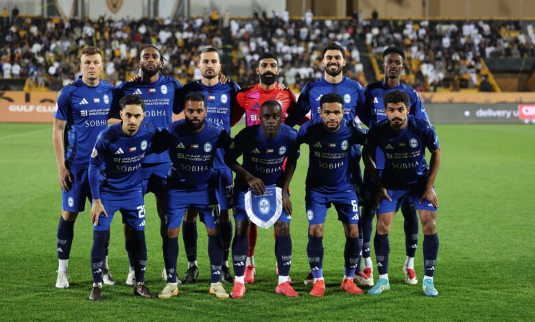 فريق النصر - المصدر: حساب النصر الرسمي