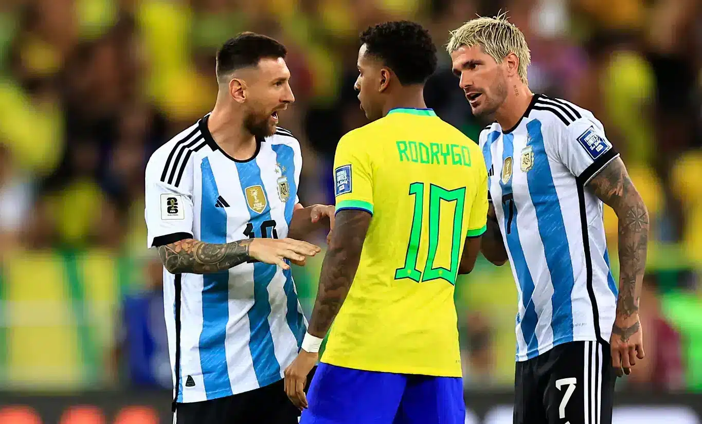 موعد مباراة الأرجنتين ضد البرازيل في تصفيات كأس العالم 2026