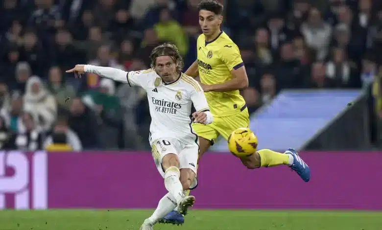 تشكيل ريال مدريد ضد فياريال بالجولة 28 في الدوري الإسباني