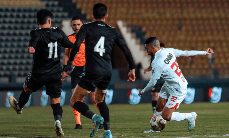 الزمالك ضد بتروجيت - تصوير مصطفى الشحات