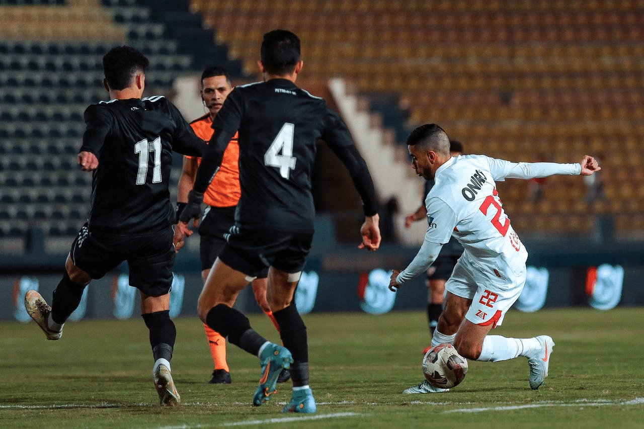 الزمالك ضد بتروجيت - تصوير مصطفى الشحات