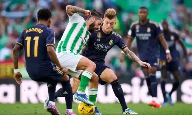 تشكيل ريال مدريد ضد ريال بيتيس بالجولة 26 في الدوري الإسباني