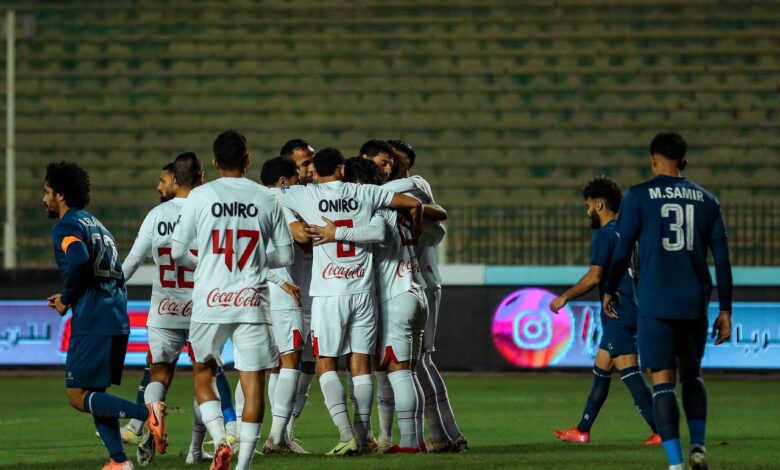الزمالك ضد إنبي - الدوري المصري
