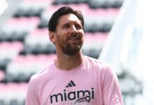 FORT LAUDERDALE, FLORIDA - MARCH 09: Lionel Messi of Inter Miami arrives prior to the MLS match between Inter Miami CF and Charlotte FC at Chase Stadium on March 09, 2025 in Fort Lauderdale, Florida.