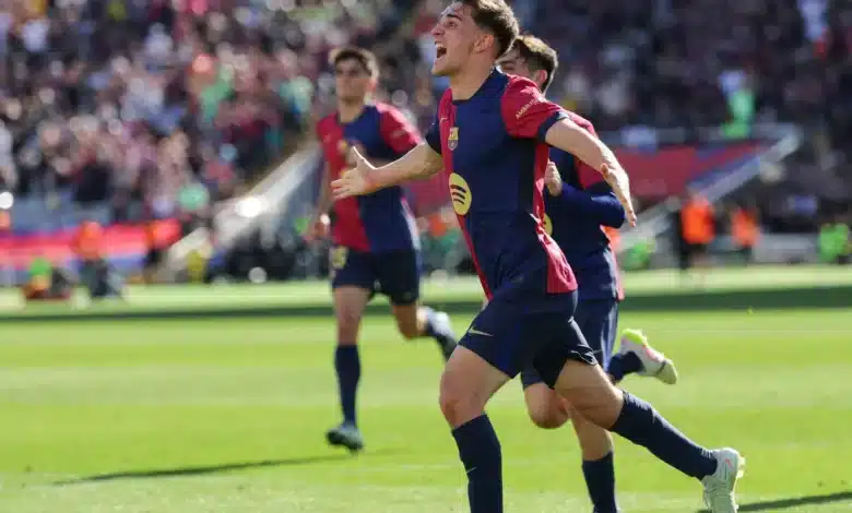 بابلو جافي - برشلونة تشكيل برشلونة ضد ريال بيتيس
