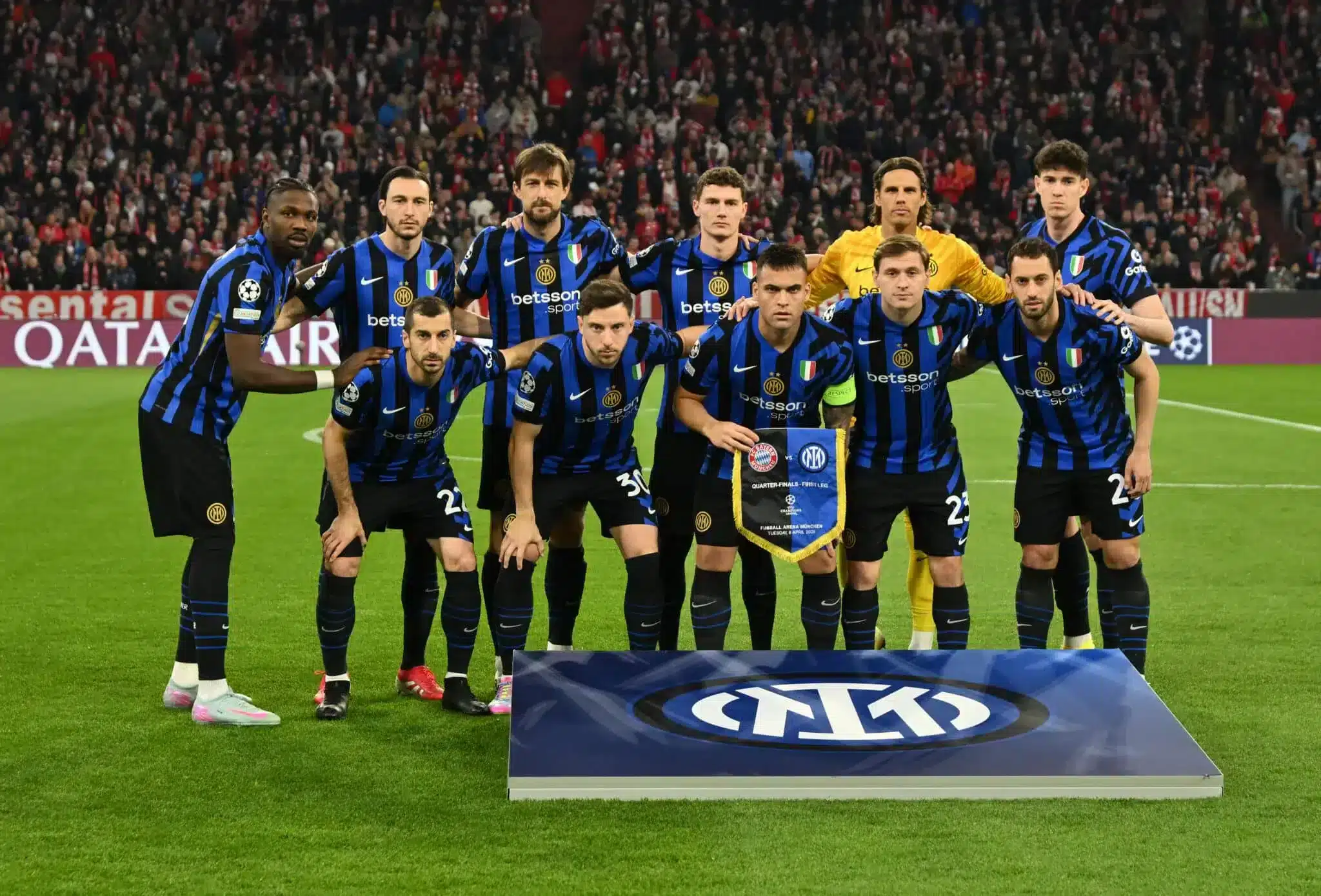 تشكيل إنتر ميلان ضد برشلونة في دوري أبطال وروبا 2025