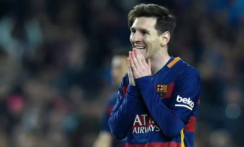ليونيل ميسي - برشلونة ضد ريال مدريد 2016 - المصدر : Getty images