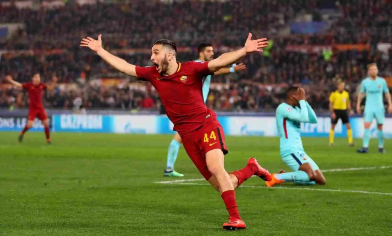 ريمونتادا كوستاس مانولاس مع روما ضد برشلونة