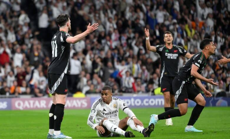 ريال مدريد ضد أرسنال ( المصدر Gettyimages)