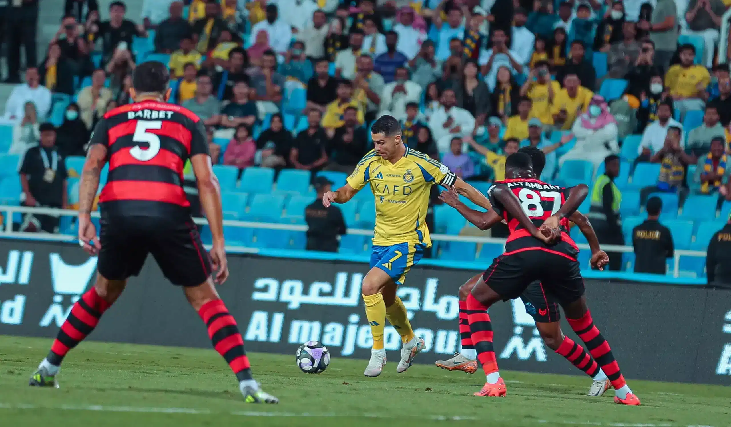 تشكيل النصر ضد الرياض بالجولة 27 في الدوري السعودي