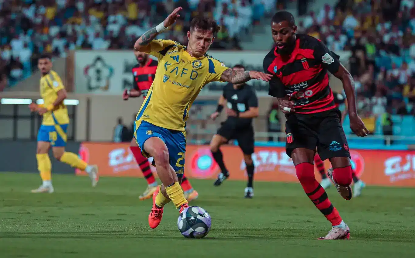 موعد مباراة النصر ضد ضمك بالجولة 29 في الدوري السعودي