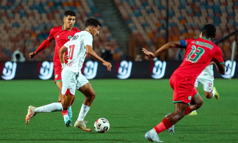 الزمالك ضد مودرن سبورت