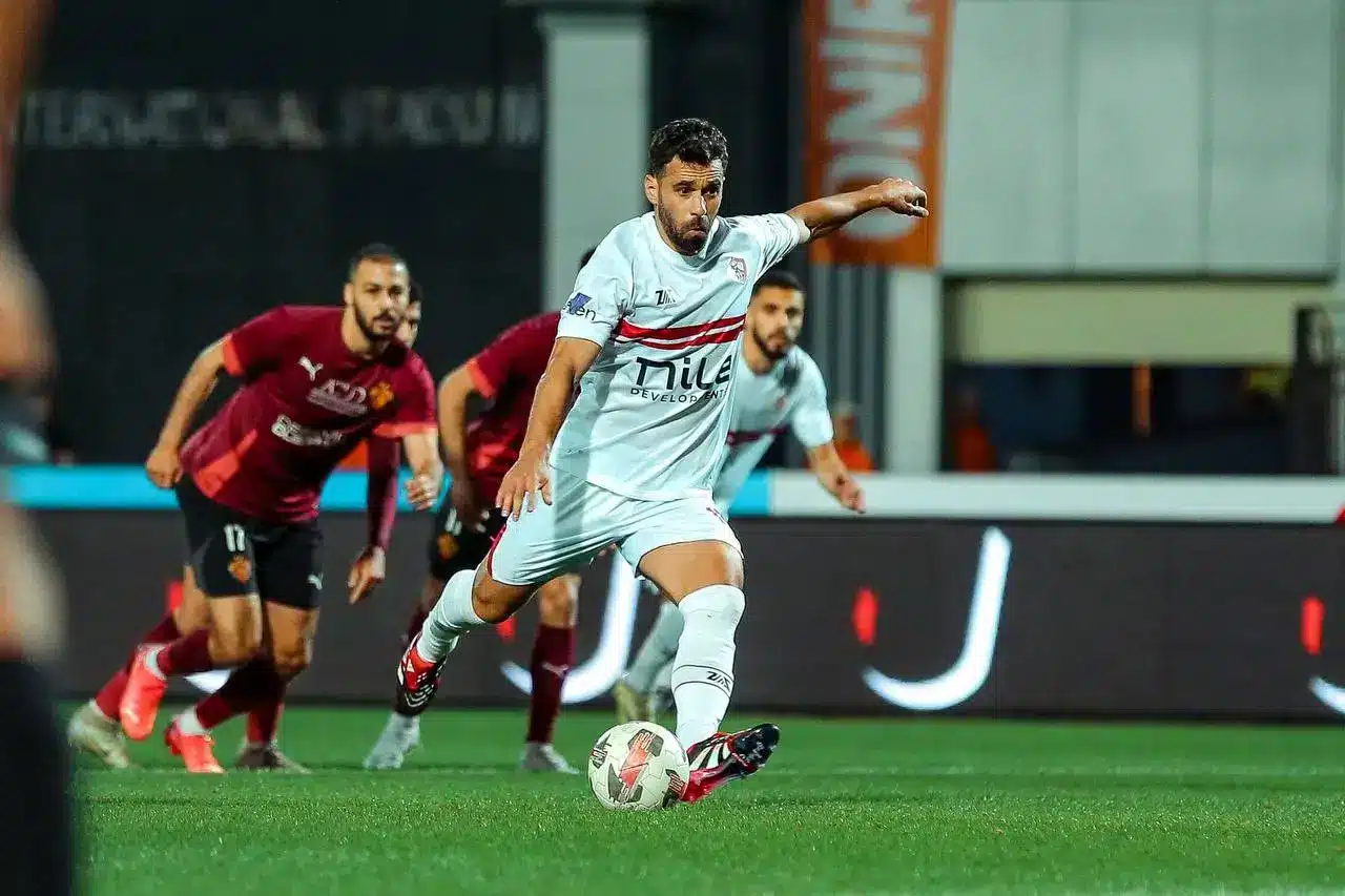 عبد الله السعيد - مباراة الزمالك اليوم