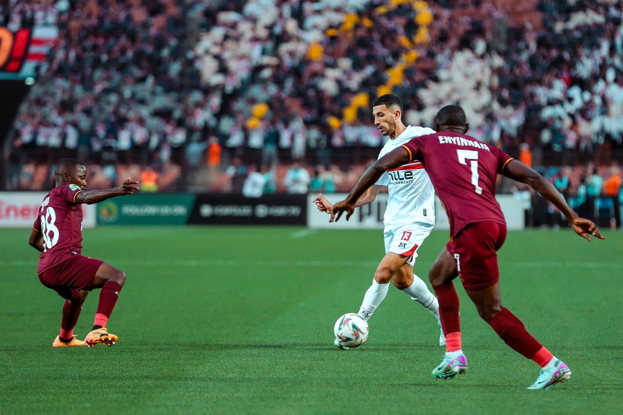 أحمد فتوح - الزمالك ضد ستيلينبوش