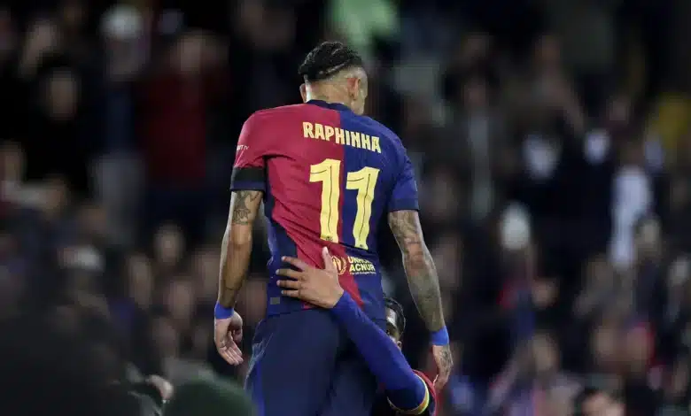 رافينيا - برشلونة (المصدر:Gettyimages)