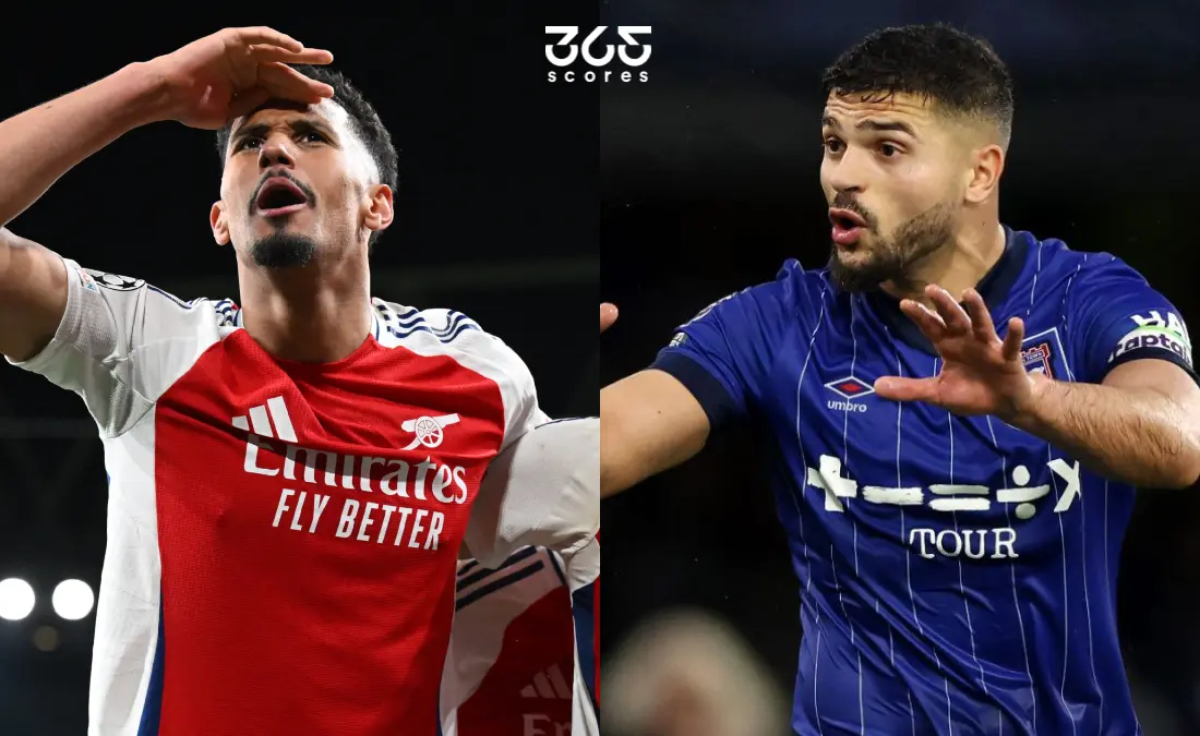 معلومات عن مباراة إيبسويتش تاون ضد أرسنال في الدوري الإنجليزي