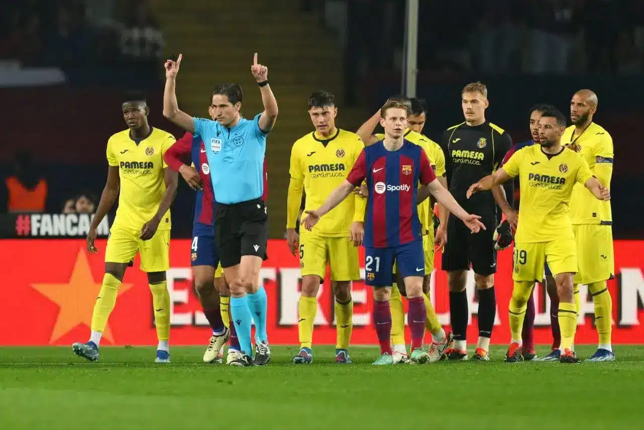 القنوات الناقلة لمباراة برشلونة ضد فياريال بالجولة 37 في الدوري الإسباني