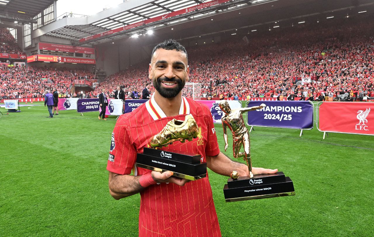 محمد صلاح - ليفربول - الحذاء الذهبي - أفضل صانع ألعاب - المصدر (Getty Images)