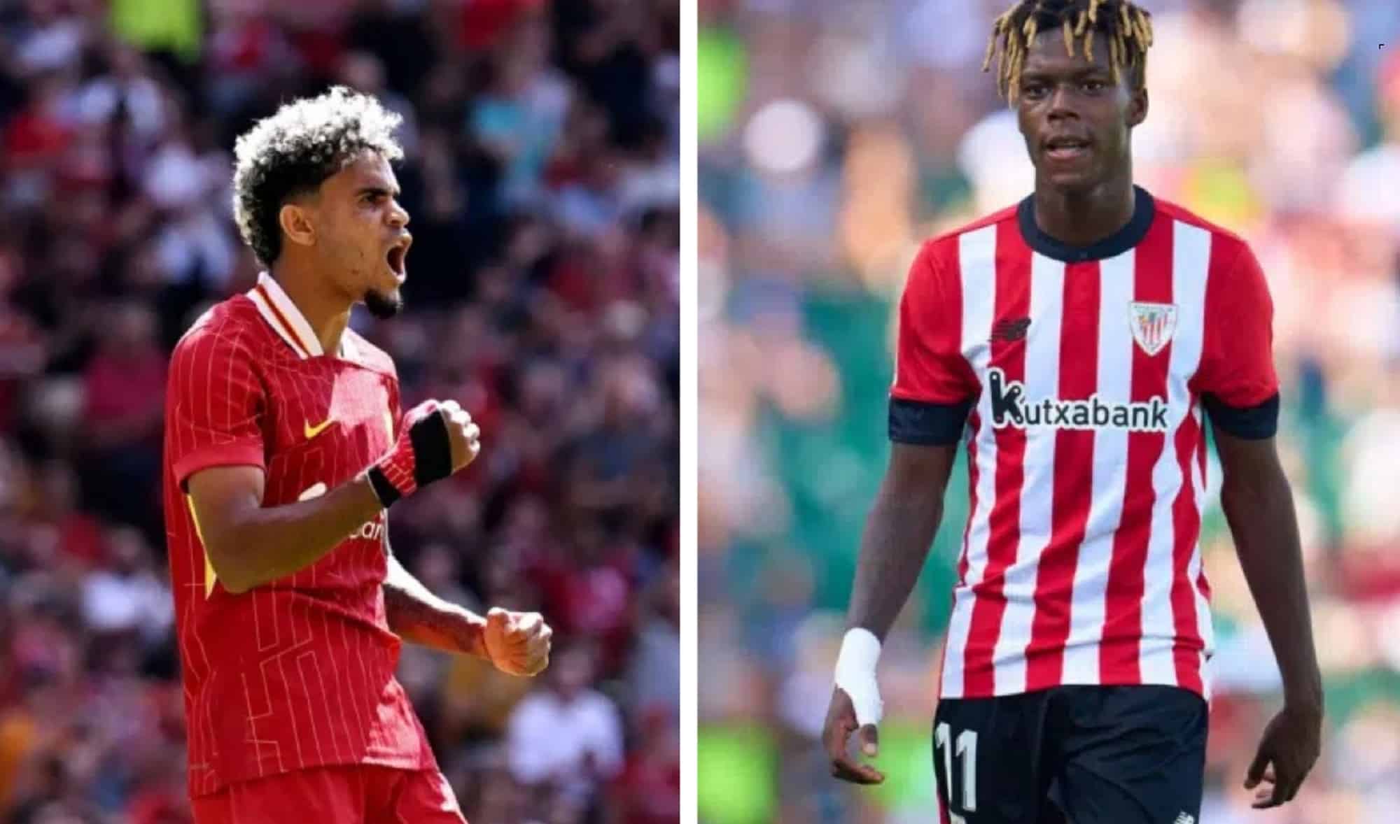 لويس دياز - نيكو ويليامز المصدر (getty images)