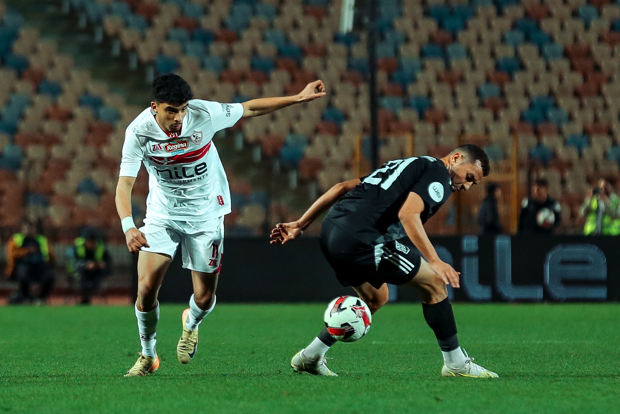 أحمد الجفالي - الزمالك ضد زد