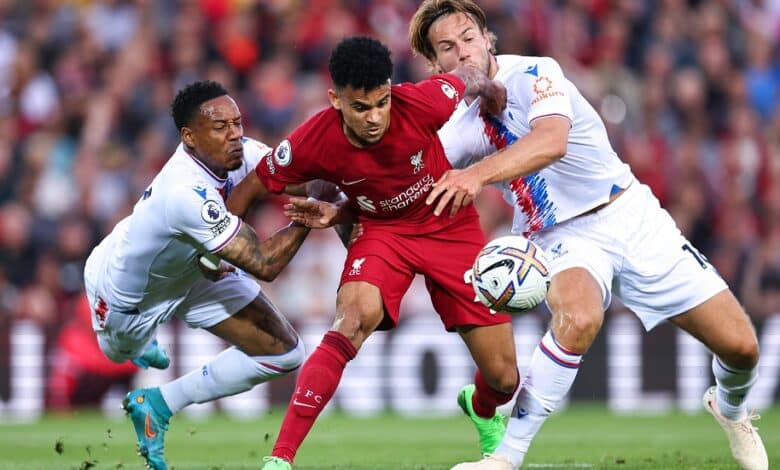 القنوات الناقلة لمباراة ليفربول ضد كريستال بالاس بالجولة 38 في الدوري الإنجليزي