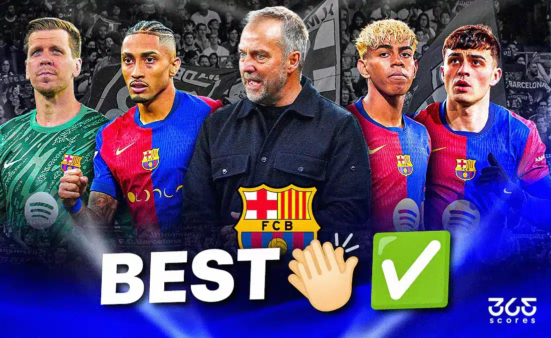 ترتيب أفضل 10 لاعبين في برشلونة 2024-25.. الهدافين والأعلى تقييمًا