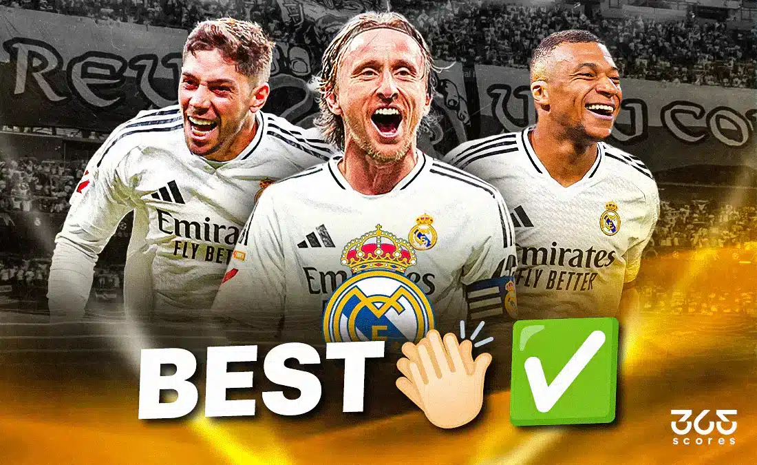 ترتيب أفضل 10 لاعبين في ريال مدريد 2024-25.. الهدافون والأعلى تقييمًا