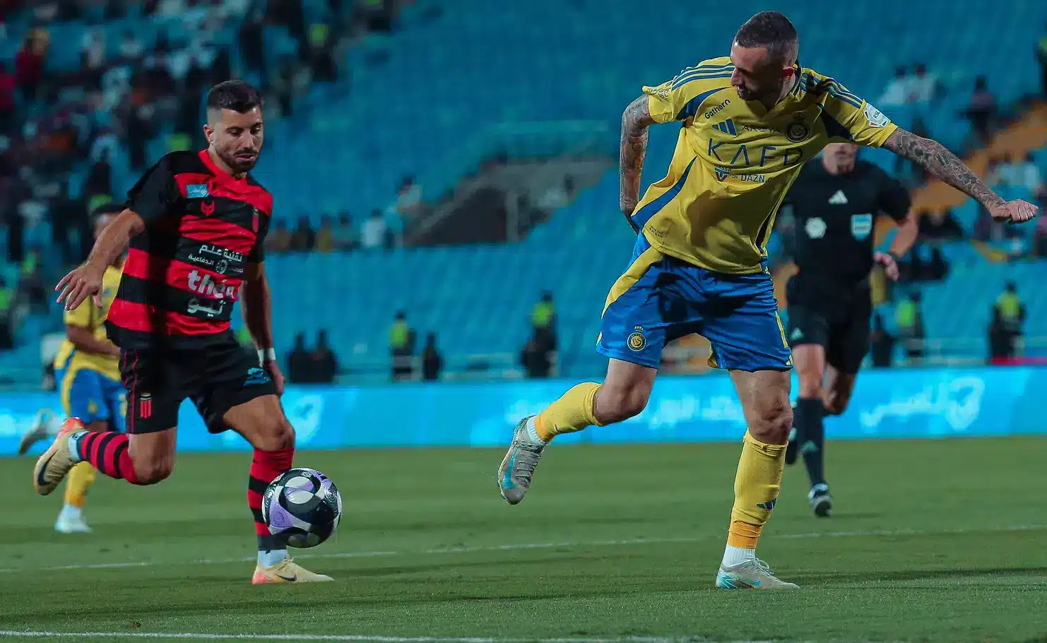 القنوات الناقلة لمباراة النصر ضد ألميريا وديًا