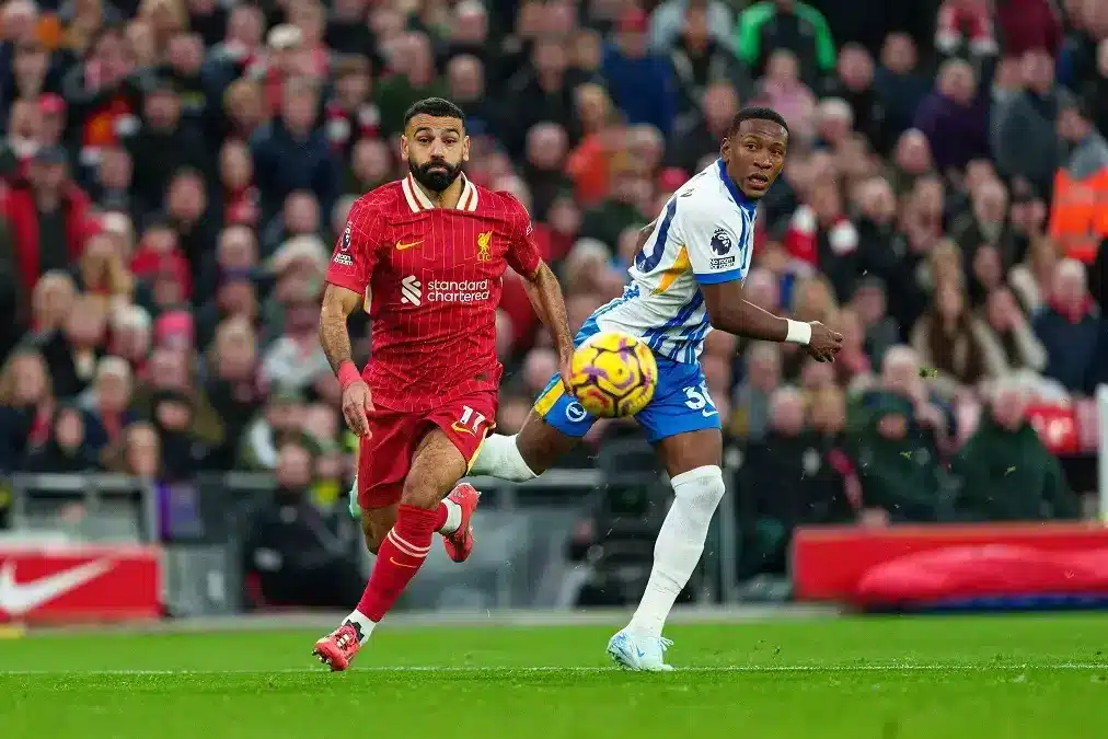 تشكيل ليفربول ضد برايتون بالجولة 37 في الدوري الإنجليزي