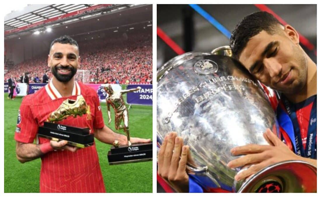 أشرف حكيمي - محمد صلاح