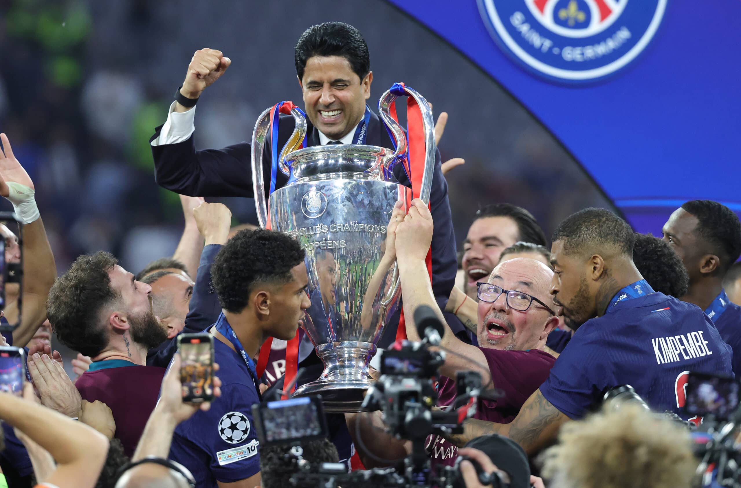 ناصر الخليفي - باريس سان جيرمان - دوري أبطال أوروبا 2025