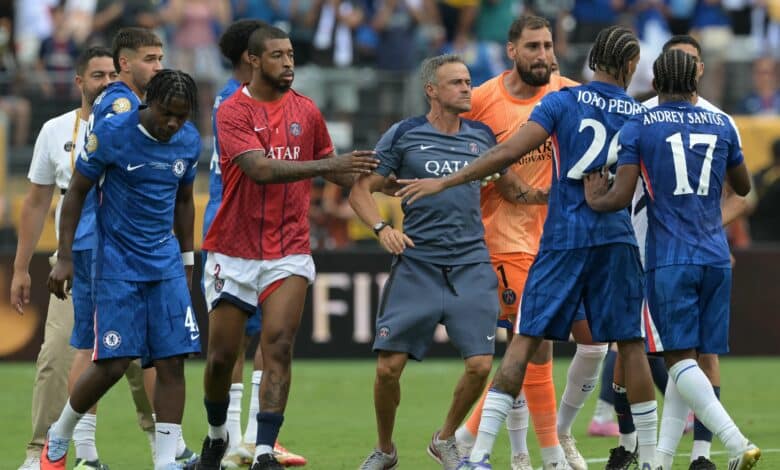 لويس إنريكي - جواو بيدرو - المصدر (Getty Images)