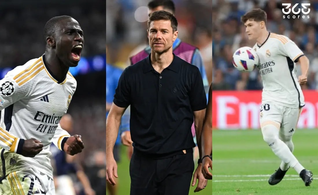 ألونسو - فران جارسيا - ميندي - ريال مدريد- المصدر (Getty Images)