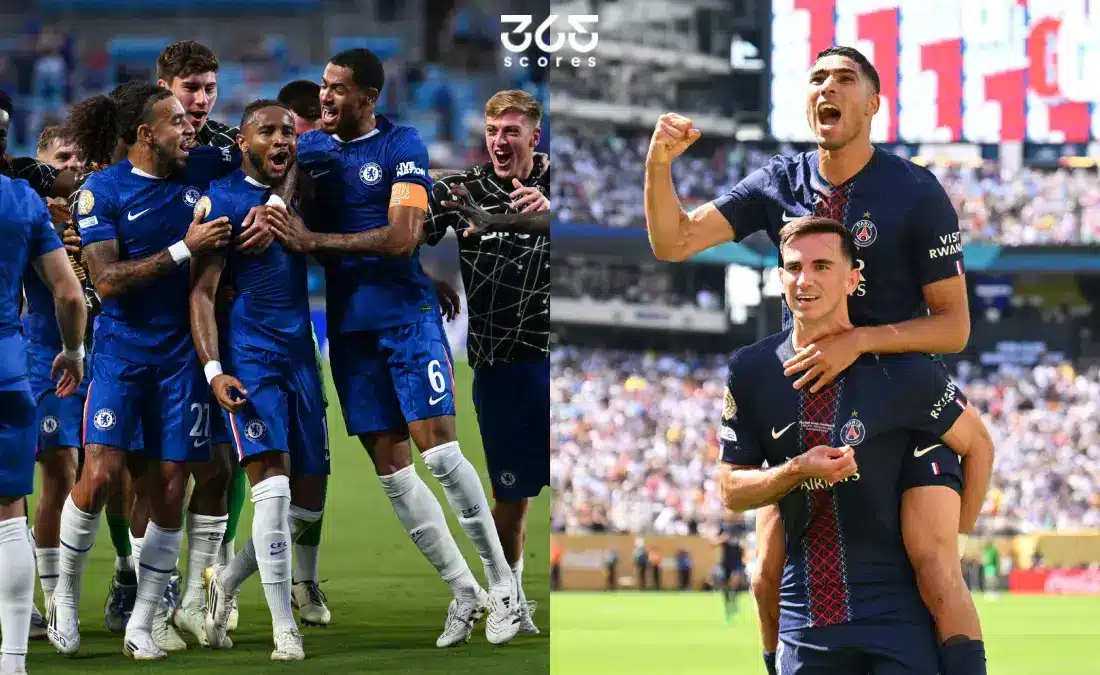 موعد مباراة تشيلسي ضد باريس سان جيرمان في نهائي كأس العالم للأندية (تشيلسي ضد بي اس جي)