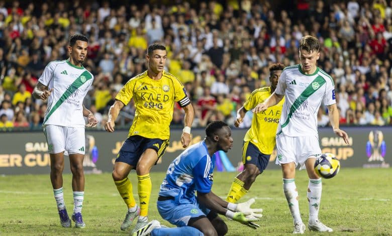 إدواردو ميندي - كريستيانو رونالدو - النصر - الأهلي - المصدر (Getty images)