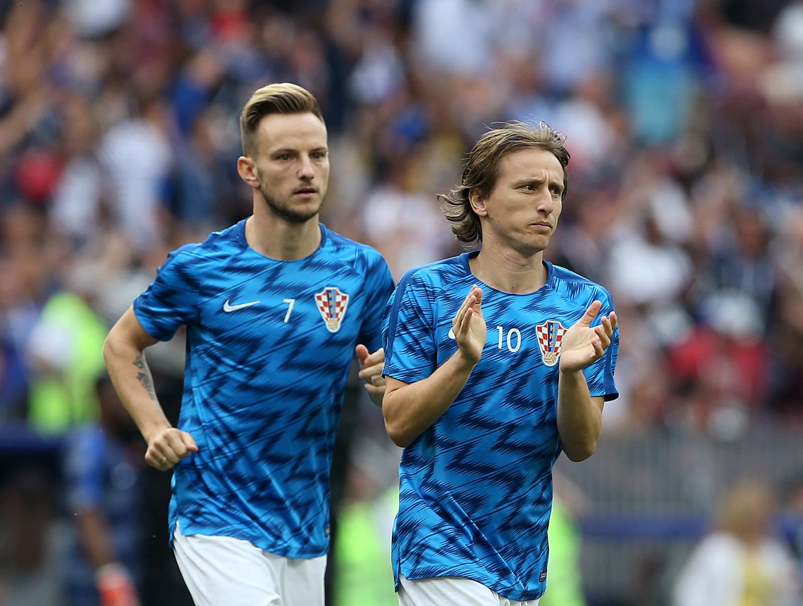 لوكا مودريتش - إيفان راكيتيتش - المصدر (Getty imges)