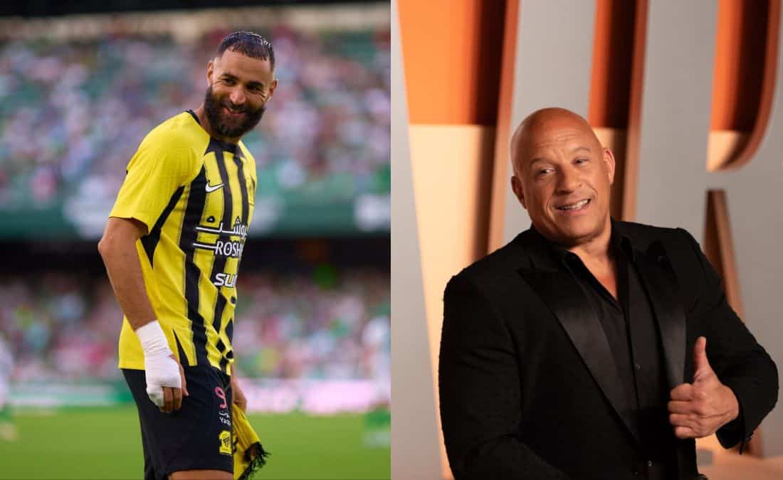 فان ديزل - كريم بنزيما - getty Images