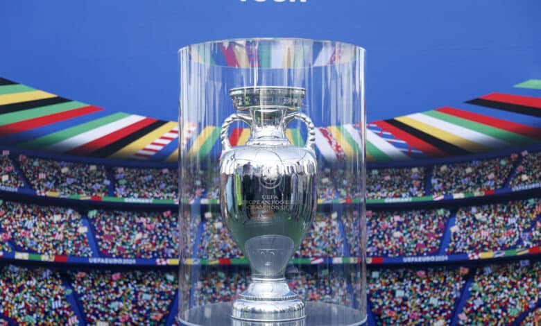 The Euro 2024 trophy is beautiful!